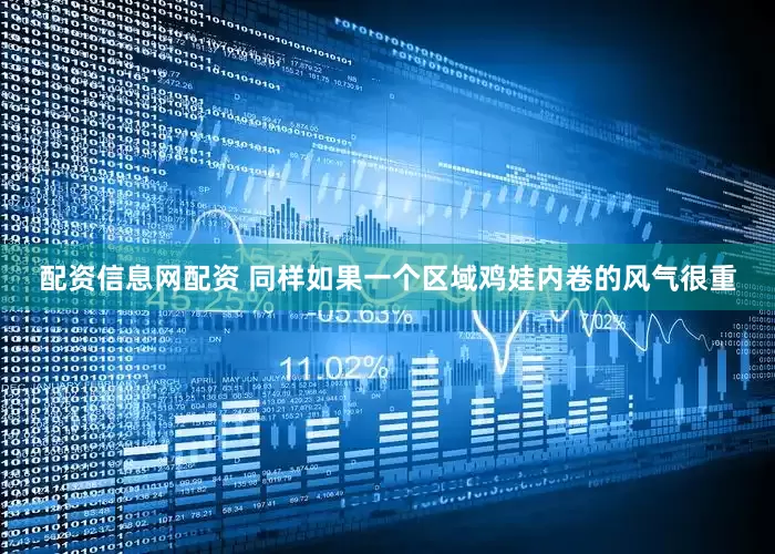 配资信息网配资 同样如果一个区域鸡娃内卷的风气很重